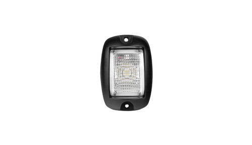 SoundOff Signal Mighty Night Spot LED Surface Mount with 20 Degree Flood Standard Lens EAUSSMB0SWC